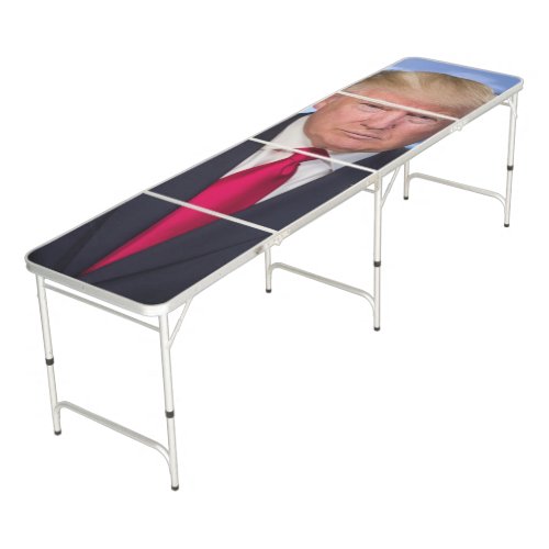 Donald Trump Official Presidential Portrait Beer Pong Table