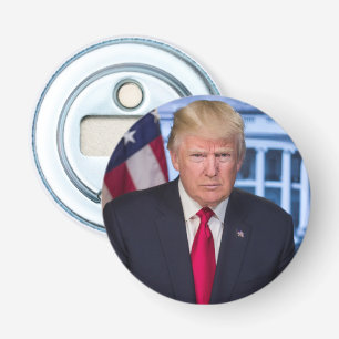Donald Trump Official Presidential Portrait Bottle Opener