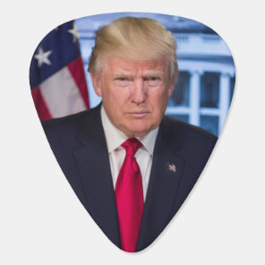 Donald Trump Official Presidential Portrait Guitar Pick