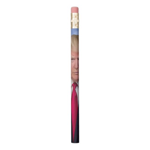Donald Trump Official Presidential Portrait Pencil
