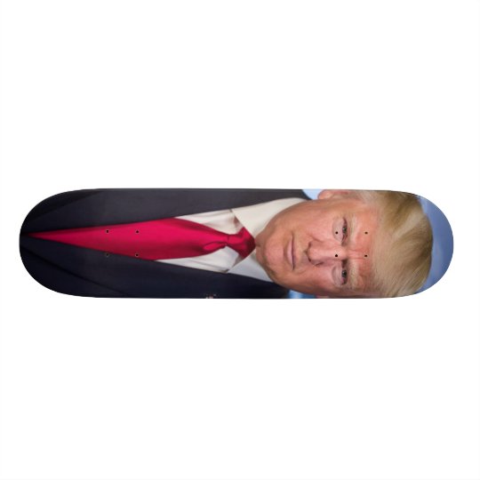 Donald Trump Official Presidential Portrait Skateboard