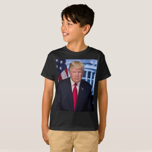 Donald Trump Official Presidential Portrait T_Shirt