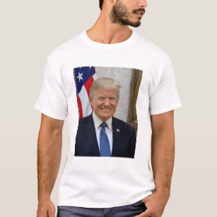 Donald Trump Official Presidential Portrait T-Shirt