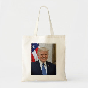 Donald Trump Official Presidential Portrait Tote Bag