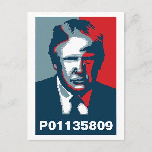 Donald Trump P01135809 Postcard