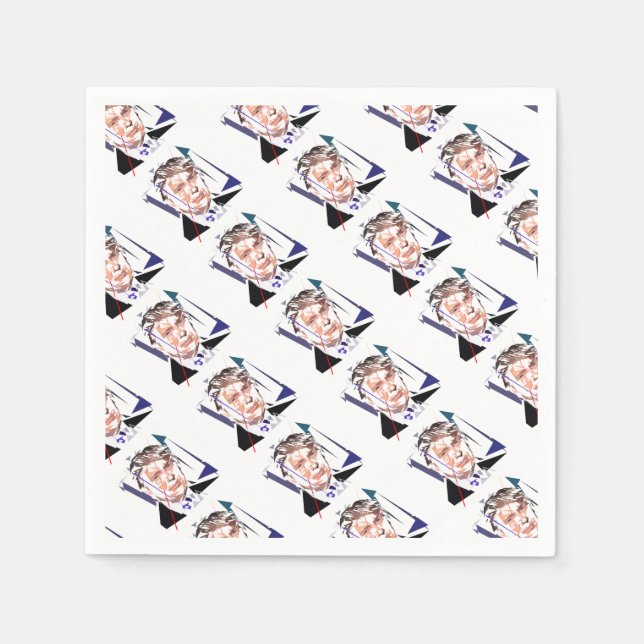 Donald Trump Paper Napkins (Front)