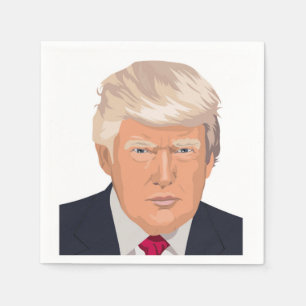DONALD TRUMP PAPER NAPKINS