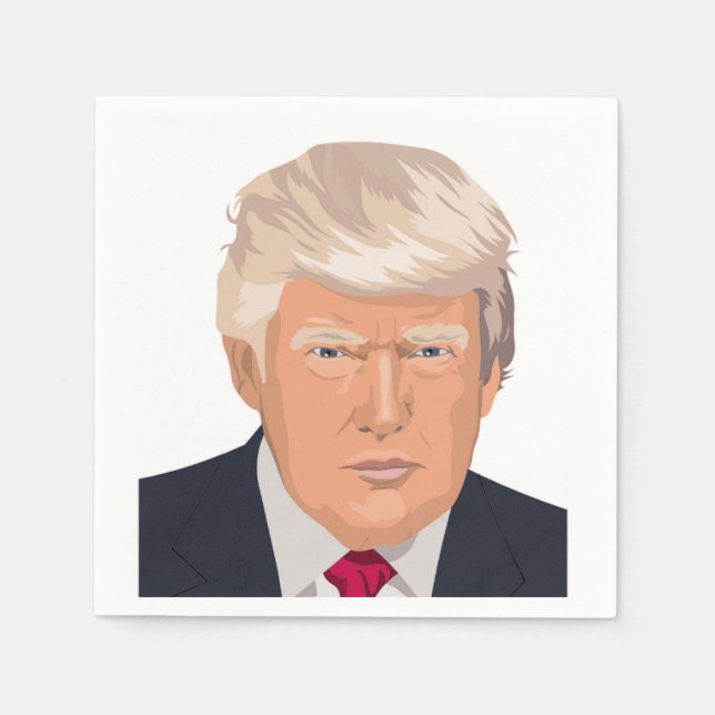 DONALD TRUMP PAPER NAPKINS (Front)