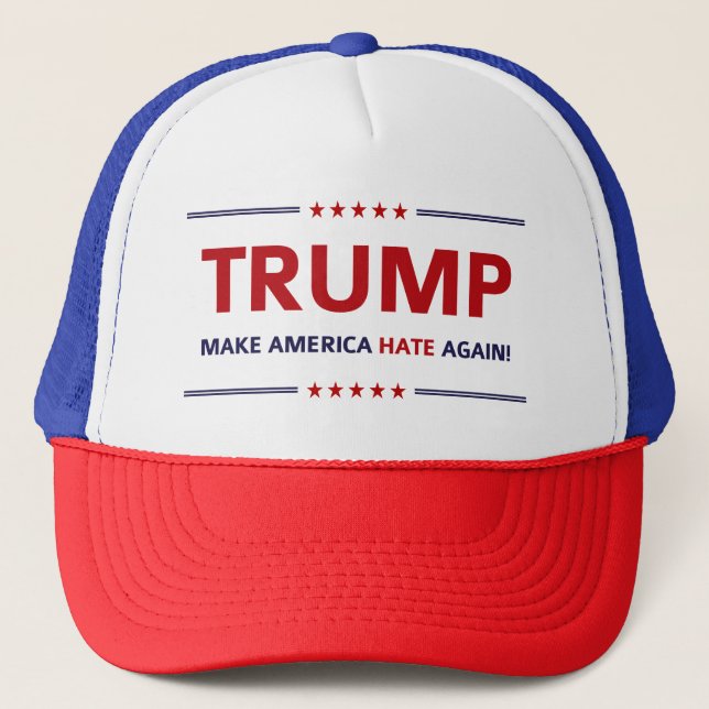 Donald Trump Parody Funny Trucker Hat (Front)