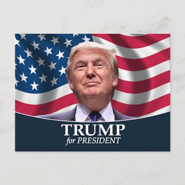 Donald Trump Photo - President 2016 Postcard (Front)