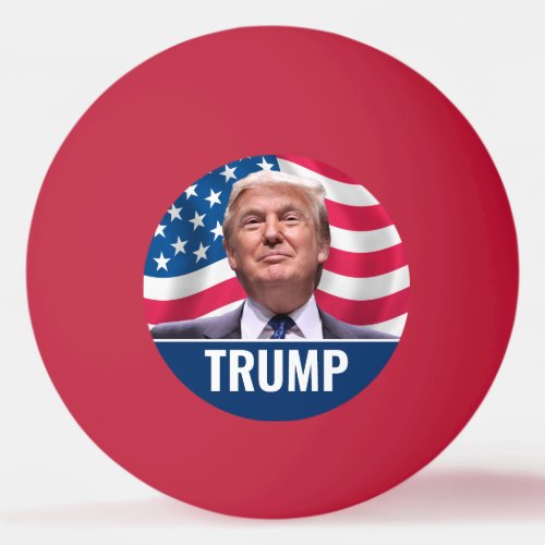 Donald Trump Photo _ President 2024 Ping Pong Ball