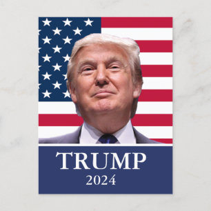 Donald Trump Photo - President 2024 Postcard