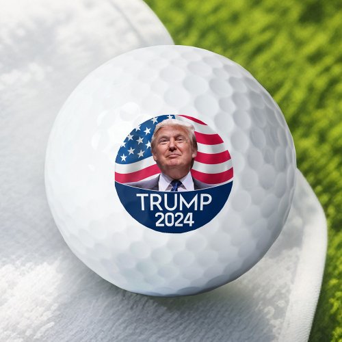 Donald Trump Photo _ President  Golf Balls