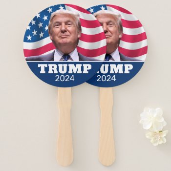 Donald Trump Photo - President - Parade Hand Fan by theNextElection at Zazzle