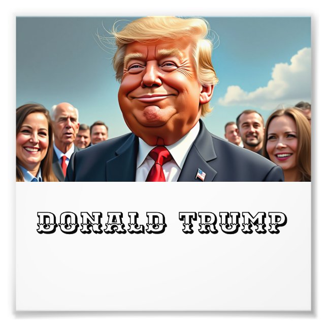 Donald Trump  Photo Print (Front)