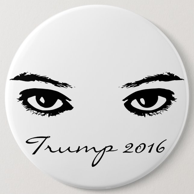 Donald Trump Pinback Button (Front)