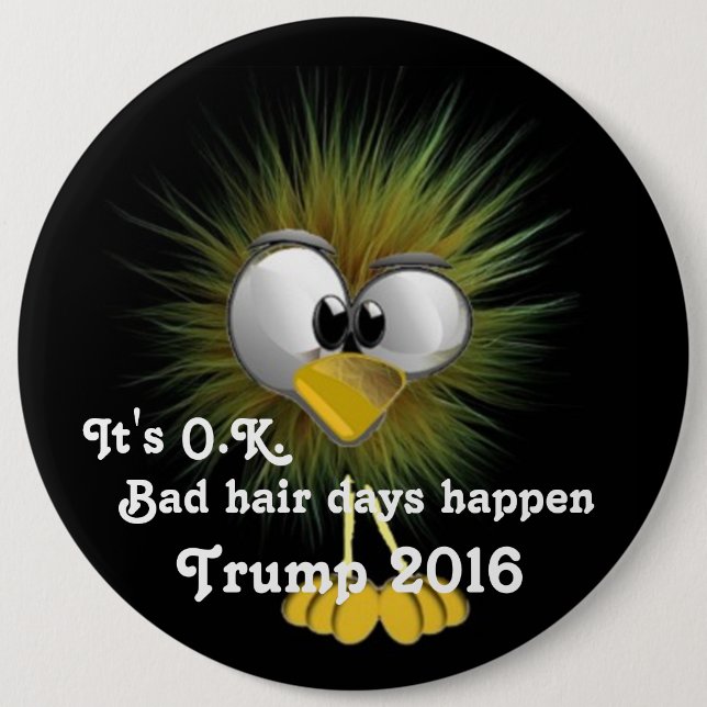 Donald Trump Pinback Button (Front)