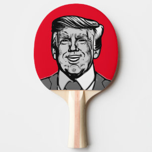 DONALD TRUMP PING PONG PADDLE