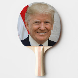 Donald Trump Ping Pong Paddle