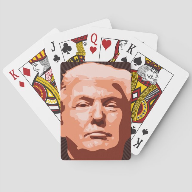 DONALD TRUMP PLAYING CARDS (Back)