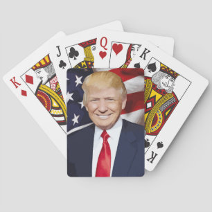 DONALD TRUMP playing cards