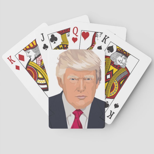 DONALD TRUMP POKER CARDS (Back)