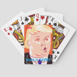 Donald Trump. Poker Cards