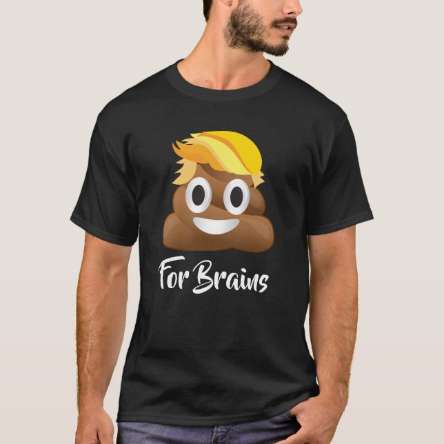 Donald Trump Poop Emoji t-shirt (Front)