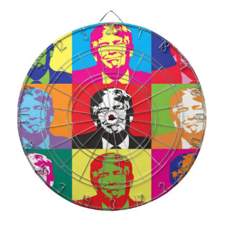 Donald Trump Pop Art Dart Board