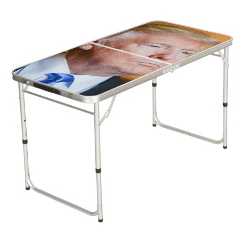 Donald Trump Portrait Beer Pong Table