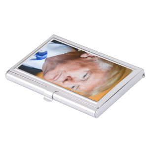 Donald Trump Portrait Business Card Case