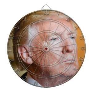 Donald Trump Portrait Dart Board