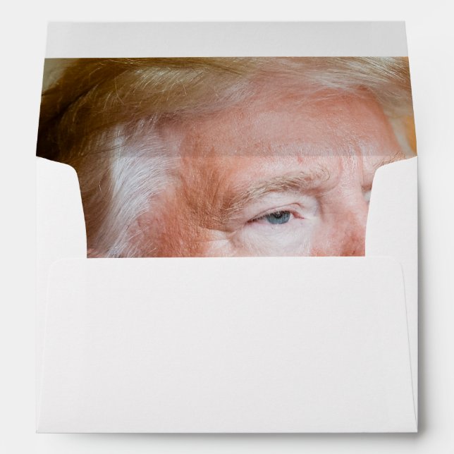 Donald Trump Portrait Envelope (Back (Bottom))