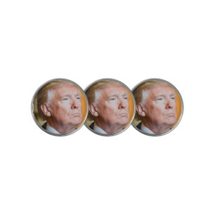 Donald Trump Portrait Golf Ball Marker