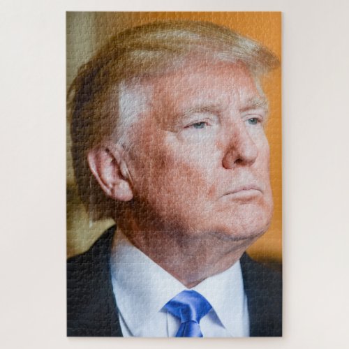 Donald Trump Portrait Jigsaw Puzzle