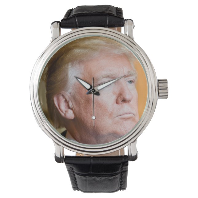 Donald Trump Portrait Watch (Front)