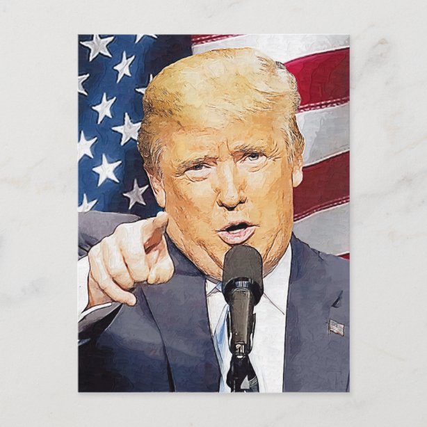 Trump Postcards - No Minimum Quantity | Zazzle