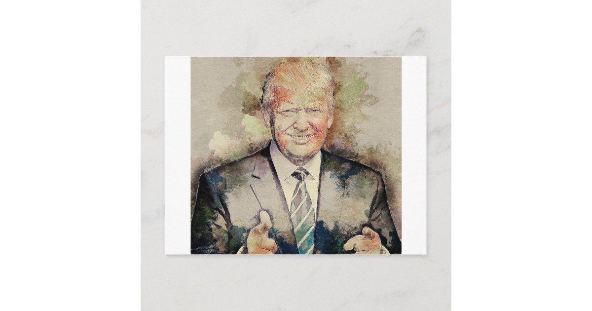 Donald Trump Postcard | Zazzle