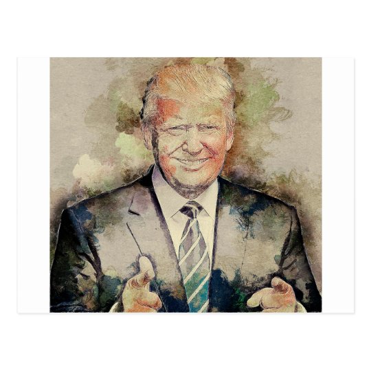 Donald Trump Postcard | Zazzle.com