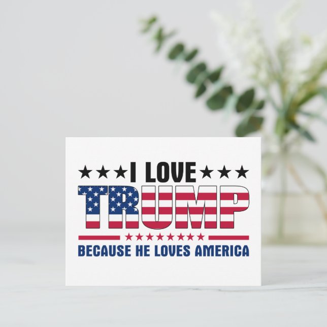 Donald Trump Postcard (Standing Front)