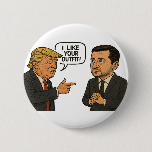  Donald Trump Praises Zelensky’s Formal Suit Button