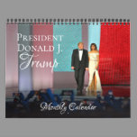 Donald Trump Presidency 2025 Calendar Monthly Wall