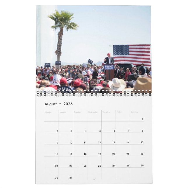 Trump Calendar Kid Donald Trump 2025 Calendar - Funny Monthly Wall ...