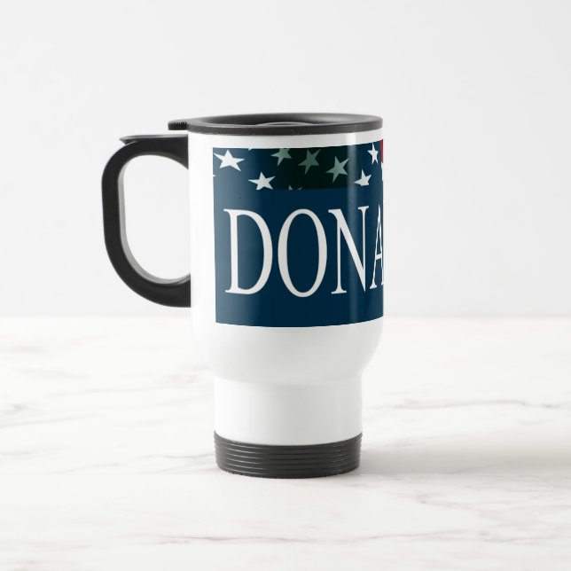 Donald Trump President '16 Travel Mug (Left)