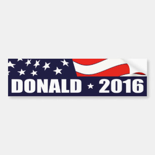 Donald Trump President 2016 Bumper Sticker