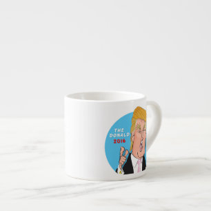 Donald Trump President 2016 Caricature Espresso Cup