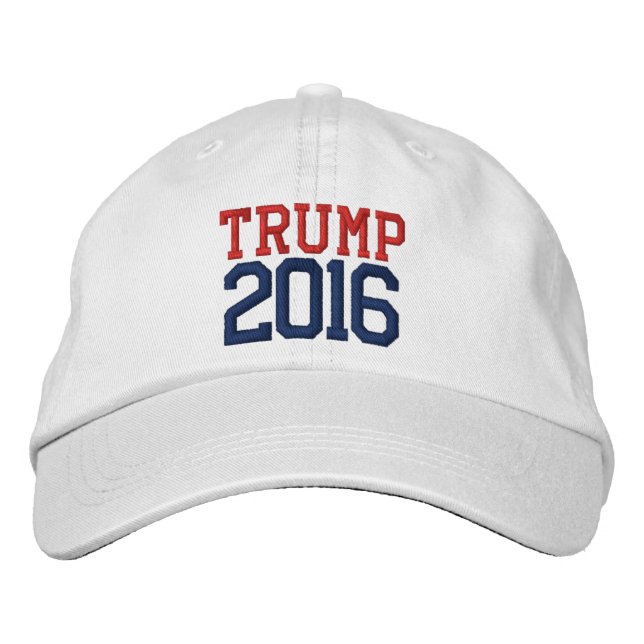 Donald Trump President 2016 Embroidered Baseball Hat (Front)