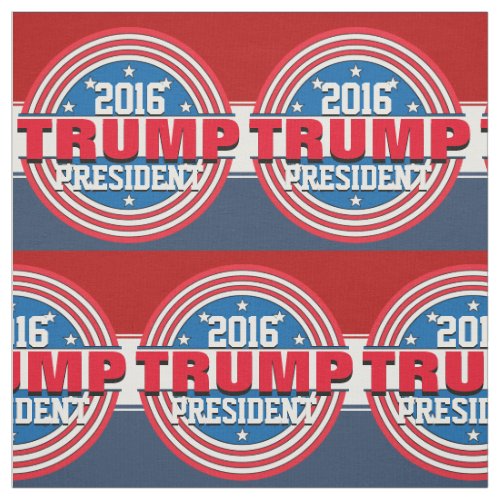 Donald Trump President 2016 Fabric