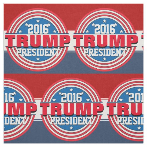 Donald Trump President 2016 Fabric