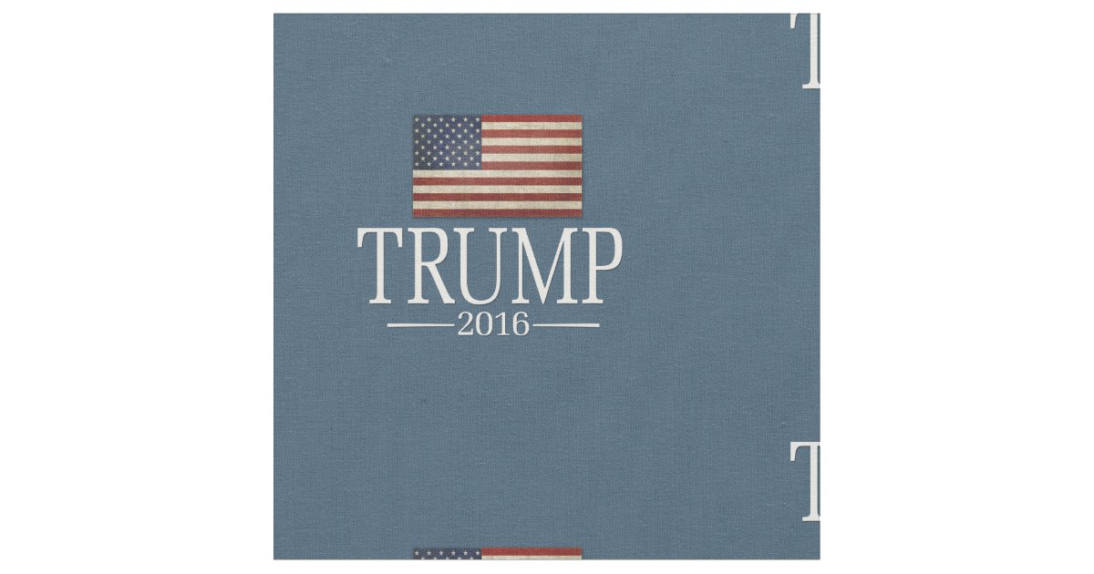 Donald Trump President 2016 Fabric Zazzle